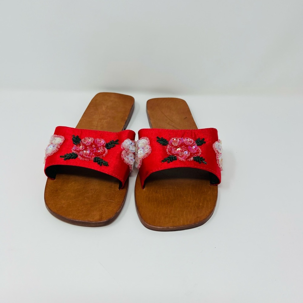 NWT Mystique Boutique Sandals Leather Size 6 - Picture 15 of 15